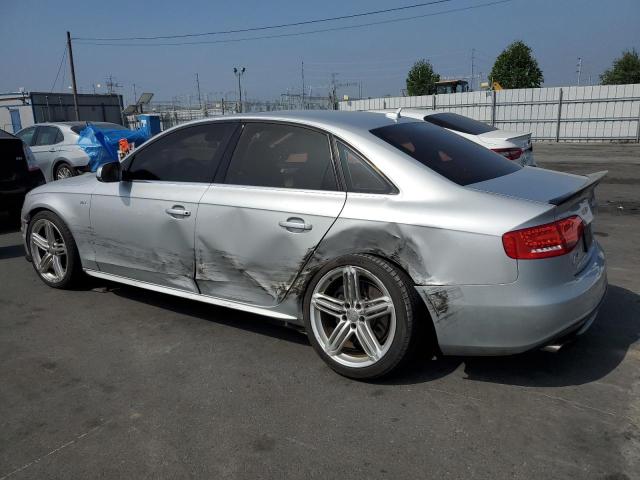 WAUBGAFL2AA095486 - 2010 AUDI S4 PREMIUM PLUS SILVER photo 2