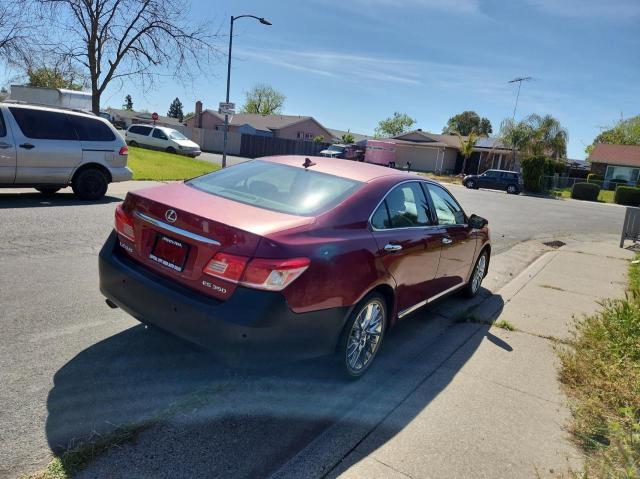 JTHBK1EG9A2384380 - 2010 LEXUS ES 350 BURGUNDY photo 4