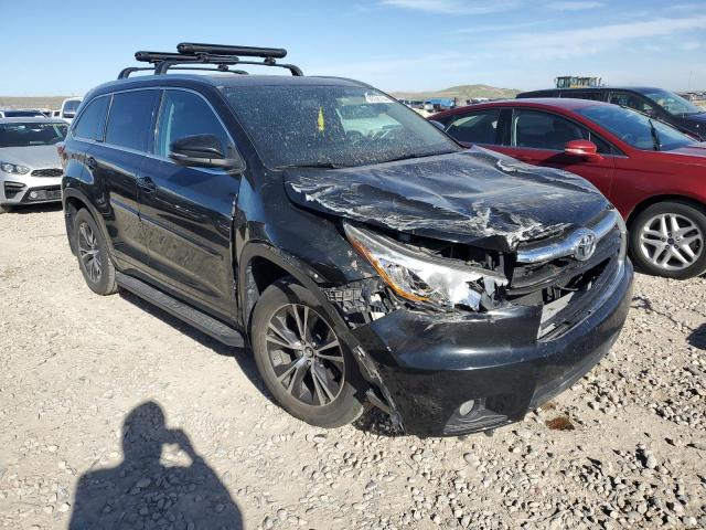 5TDJKRFH5GS346066 - 2016 TOYOTA HIGHLANDER XLE BLACK photo 4