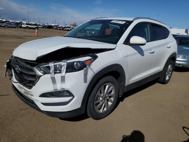 KM8J3CA43GU257084 - 2016 HYUNDAI TUCSON LIMITED WHITE photo 1