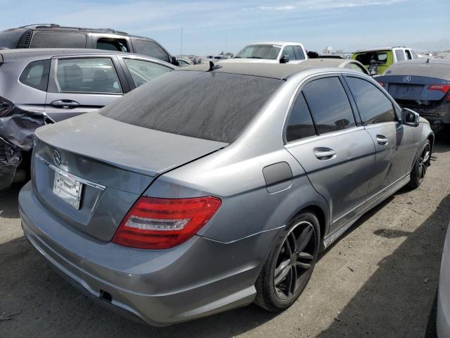 WDDGF4HB2ER316065 - 2014 MERCEDES-BENZ C 250 GRAY photo 3