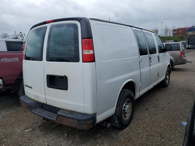 1GCWGFCAXE1100282 - 2014 CHEVROLET EXPRESS G2 WHITE photo 3