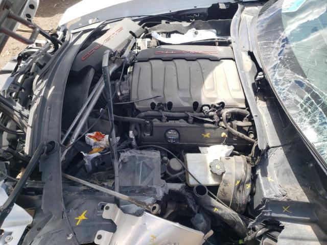 1G1YB2D73K5110832 - 2019 CHEVROLET CORVETTE STINGRAY 1LT WHITE photo 11
