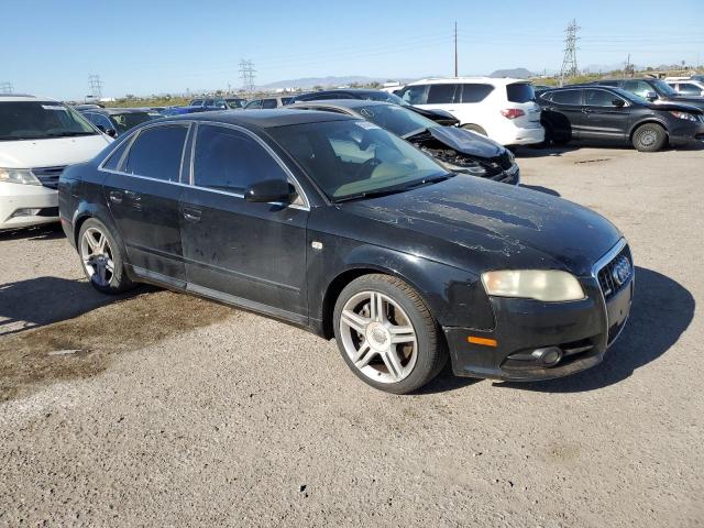 WAUAF78E18A033328 - 2008 AUDI A4 2.0T BLACK photo 4