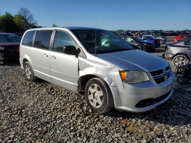 2C4RDGBG8CR110786 - 2012 DODGE GRAND CARA SE SILVER photo 4