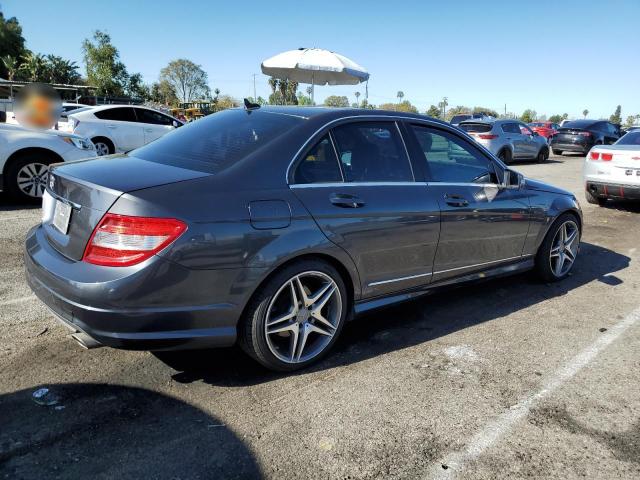 WDDGF5EB2AR108062 - 2010 MERCEDES-BENZ C 300 CHARCOAL photo 3