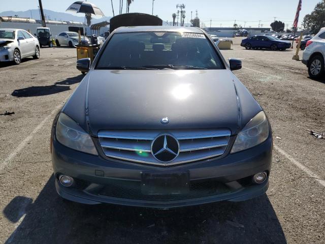 WDDGF5EB2AR108062 - 2010 MERCEDES-BENZ C 300 CHARCOAL photo 5