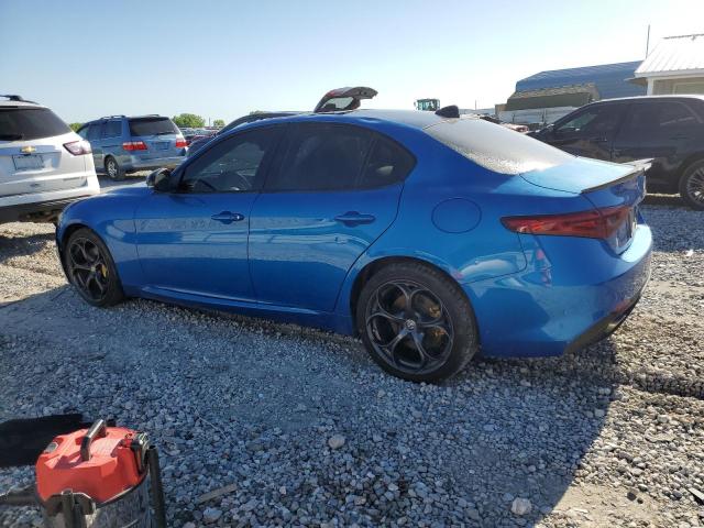 ZARFAEEN7J7573369 - 2018 ALFA ROMEO GIULIA TI Q4 BLUE photo 2