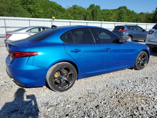 ZARFAEEN7J7573369 - 2018 ALFA ROMEO GIULIA TI Q4 BLUE photo 3