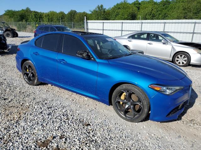 ZARFAEEN7J7573369 - 2018 ALFA ROMEO GIULIA TI Q4 BLUE photo 4