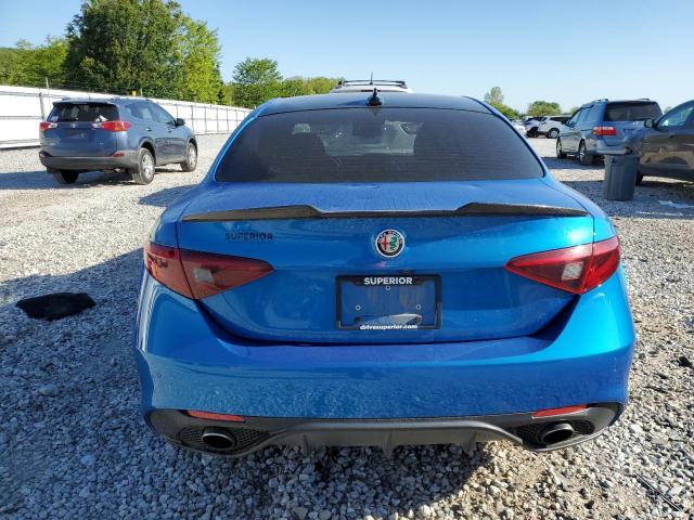 ZARFAEEN7J7573369 - 2018 ALFA ROMEO GIULIA TI Q4 BLUE photo 6