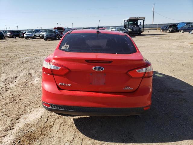 1FAHP3H23CL476158 - 2012 FORD FOCUS SEL RED photo 6