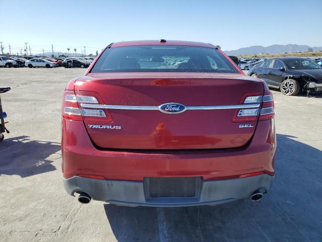 1FAHP2E85DG125930 - 2013 FORD TAURUS SEL RED photo 6