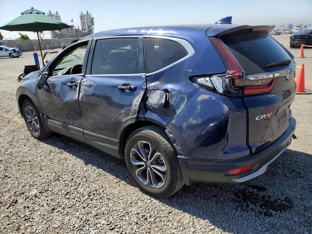 5J6RT6H88NL036353 - 2022 HONDA CR-V EXL BLUE photo 2