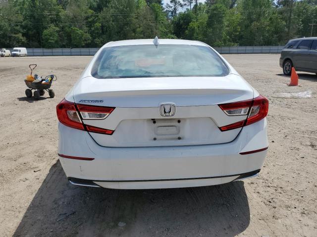 1HGCV1F19KA102965 - 2019 HONDA ACCORD LX WHITE photo 6