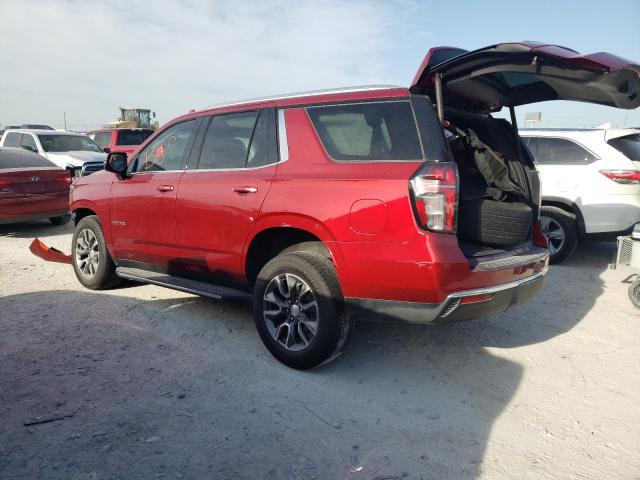 1GNSCNKD4PR213592 - 2023 CHEVROLET TAHOE C1500 LT BURGUNDY photo 2