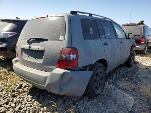 JTEGD21A160147583 - 2006 TOYOTA HIGHLANDER GRAY photo 3