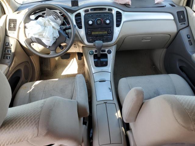 JTEGD21A160147583 - 2006 TOYOTA HIGHLANDER GRAY photo 8