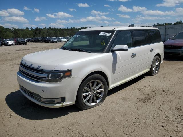 2FMHK6D86DBD05096 - 2013 FORD FLEX LIMITED WHITE photo 1