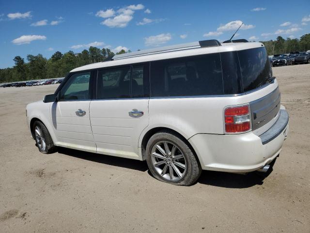 2FMHK6D86DBD05096 - 2013 FORD FLEX LIMITED WHITE photo 2