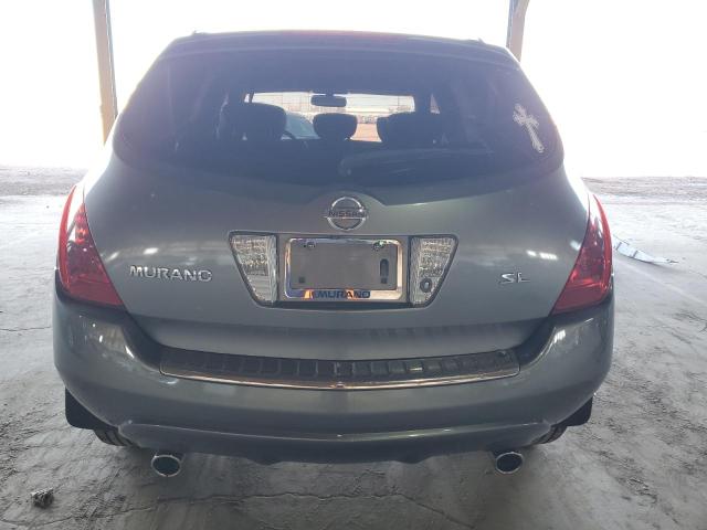 JN8AZ08T57W516908 - 2007 NISSAN MURANO SL GRAY photo 6