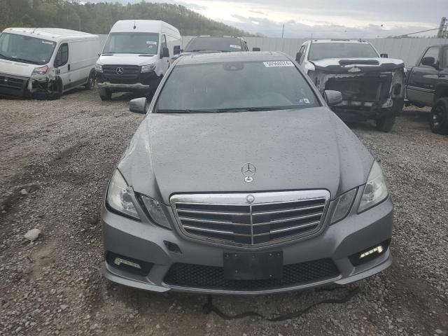 WDDHF9AB0BA290586 - 2011 MERCEDES-BENZ E 550 4MATIC SILVER photo 5