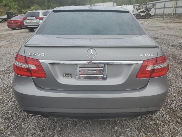 WDDHF9AB0BA290586 - 2011 MERCEDES-BENZ E 550 4MATIC SILVER photo 6