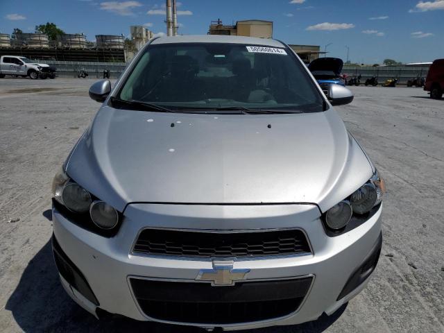 1G1JC5SH0C4126148 - 2012 CHEVROLET SONIC LT SILVER photo 5