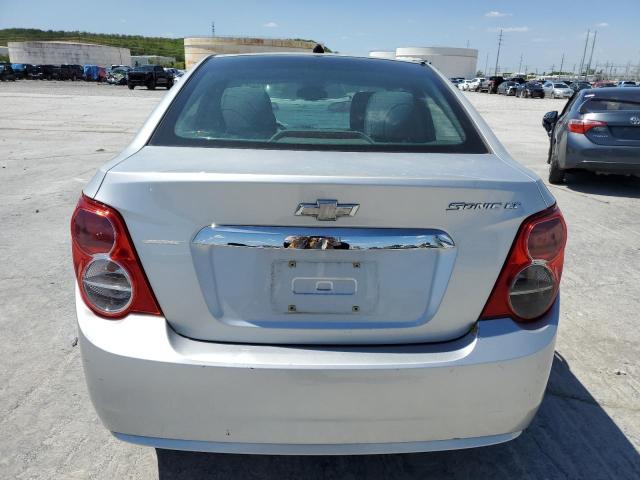 1G1JC5SH0C4126148 - 2012 CHEVROLET SONIC LT SILVER photo 6