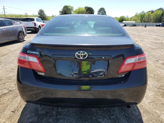 4T4BE46K49R080579 - 2009 TOYOTA CAMRY BASE BLACK photo 6