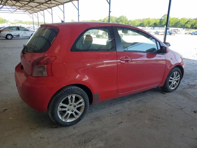 JTDJT923675124049 - 2007 TOYOTA YARIS RED photo 3