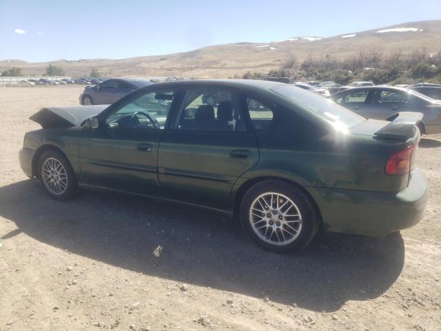 4S3BE635937216669 - 2003 SUBARU LEGACY L GREEN photo 2