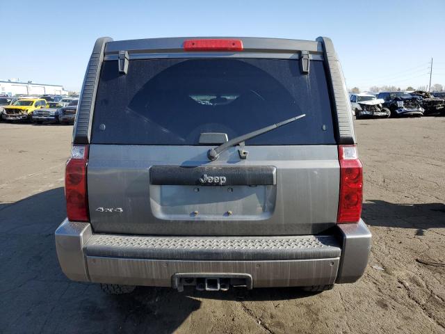 1J8HG48K87C647601 - 2007 JEEP COMMANDER GRAY photo 6