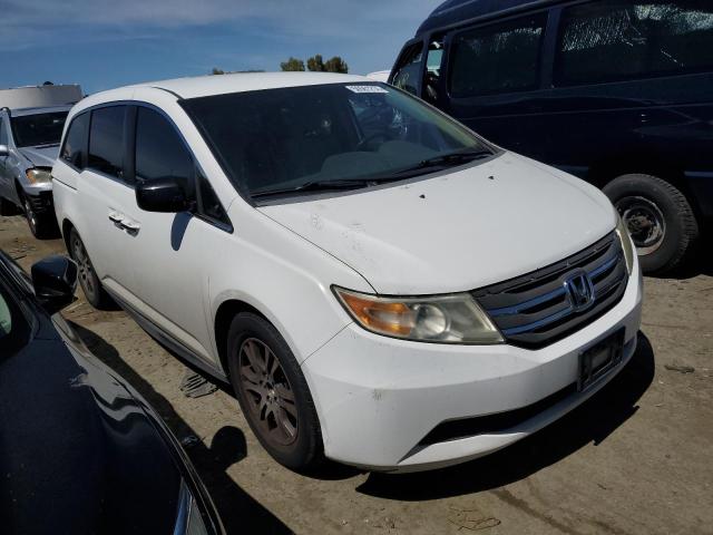 5FNRL5H42DB010832 - 2013 HONDA ODYSSEY EX WHITE photo 4