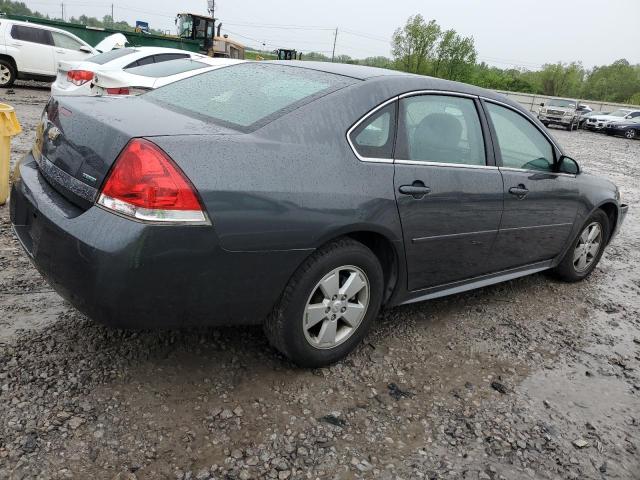 2G1WG5EK4B1171881 - 2011 CHEVROLET IMPALA LT GRAY photo 3