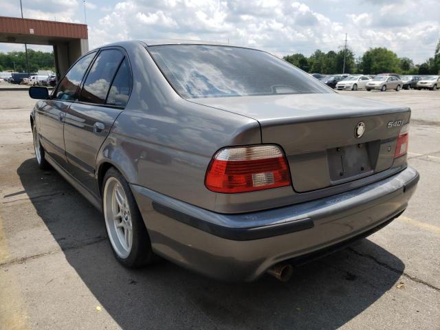 WBADN63433GS56405 - 2003 BMW 540 I AUTOMATIC Srebrny zdjęcie 3