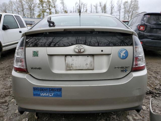 JTDKB20U453014829 - 2005 TOYOTA PRIUS SILVER photo 6