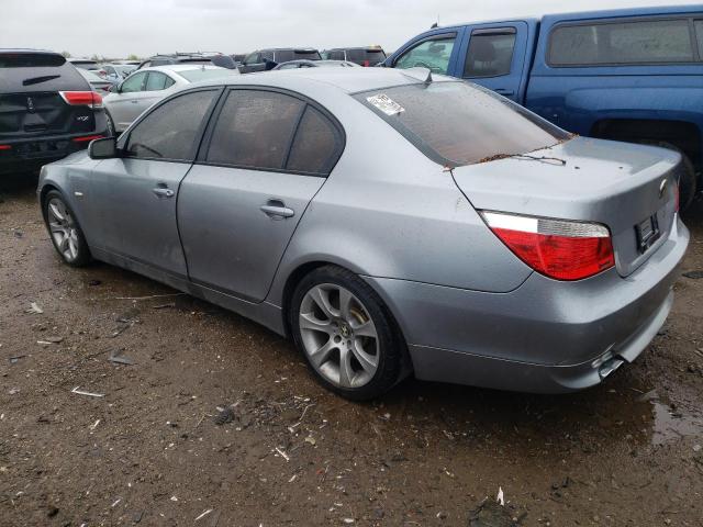 WBANB33565B116658 - 2005 BMW 545 I GRAY photo 2