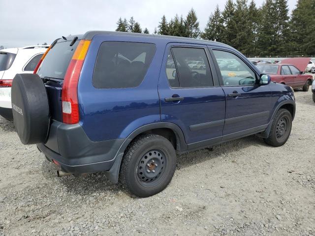 JHLRD788X2C041030 - 2002 HONDA CR-V EX BLUE photo 3