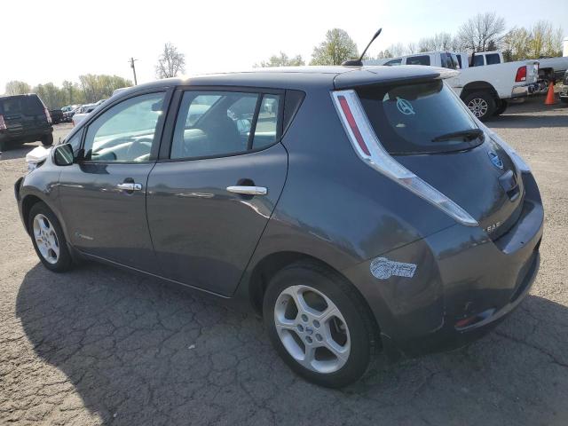 1N4AZ0CP6DC402537 - 2013 NISSAN LEAF S GRAY photo 2