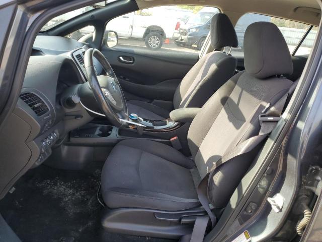 1N4AZ0CP6DC402537 - 2013 NISSAN LEAF S GRAY photo 7