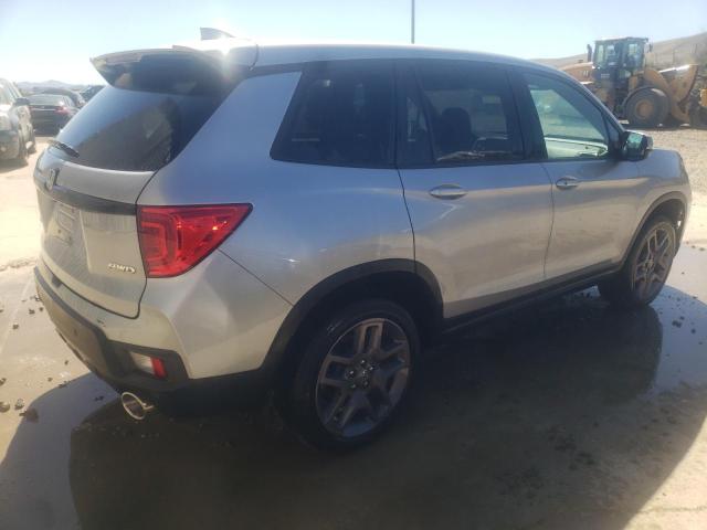 5FNYF8H56NB013053 - 2022 HONDA PASSPORT EXL ვერცხლისფერი ფოტო 3