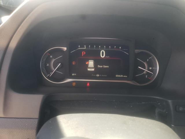 5FNYF8H56NB013053 - 2022 HONDA PASSPORT EXL ვერცხლისფერი ფოტო 9