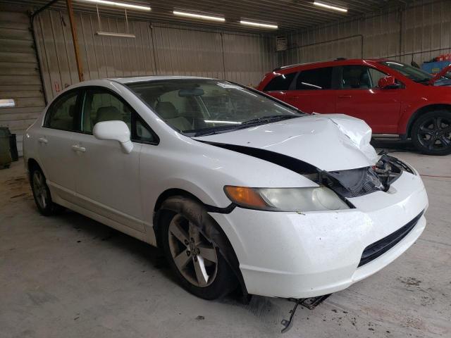 2HGFA16828H351074 - 2008 HONDA CIVIC EX WHITE photo 4