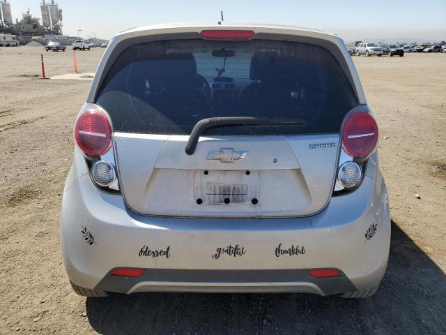 KL8CD6S9XFC721216 - 2015 CHEVROLET SPARK 1LT SILVER photo 6