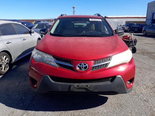 JTMBFREV7DD045841 - 2013 TOYOTA RAV4 LE RED photo 5