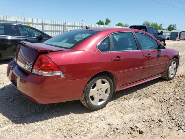 2G1WV58K581342390 - 2008 CHEVROLET IMPALA 50TH ANNIVERSARY RED photo 3