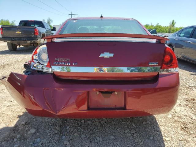 2G1WV58K581342390 - 2008 CHEVROLET IMPALA 50TH ANNIVERSARY RED photo 6