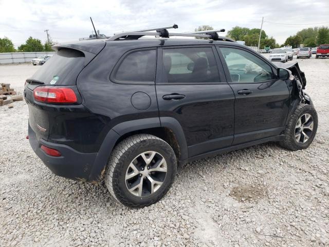 1C4PJMBB6JD514589 - 2018 JEEP CHEROKEE TRAILHAWK BLACK photo 3