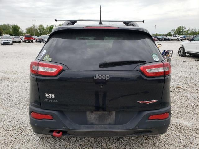 1C4PJMBB6JD514589 - 2018 JEEP CHEROKEE TRAILHAWK BLACK photo 6